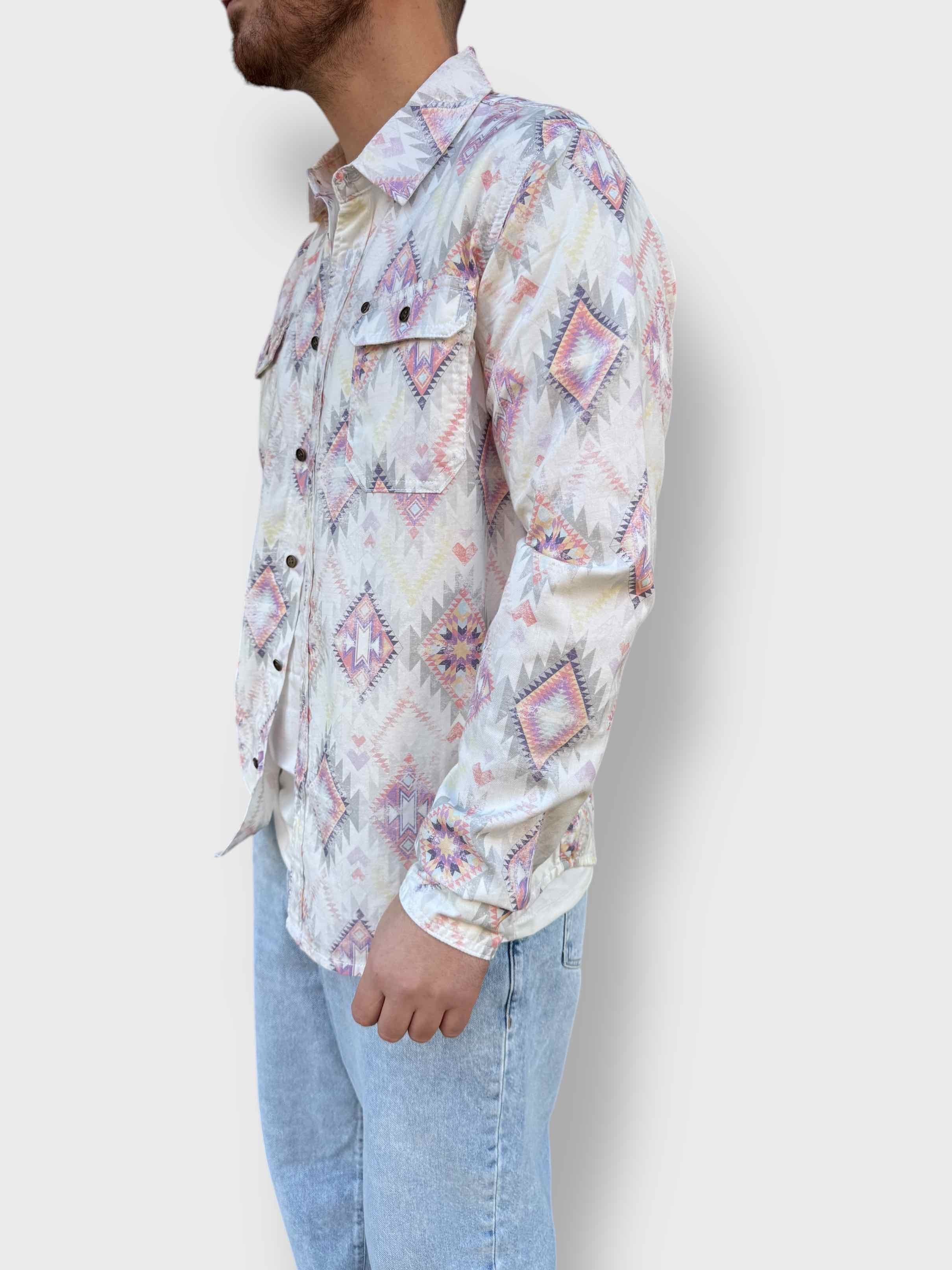 Camicia etnica cotone komi PONT