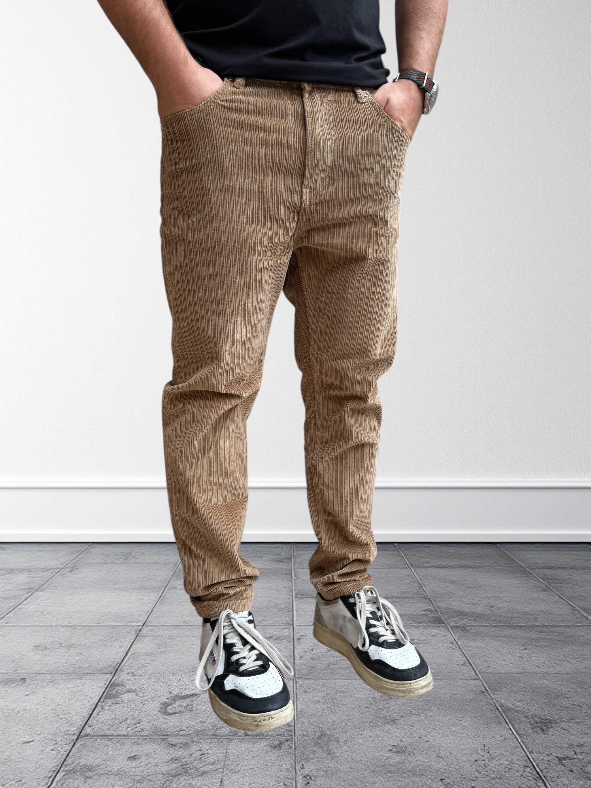 Pantalone velluto 527YH GIANNI LUPO