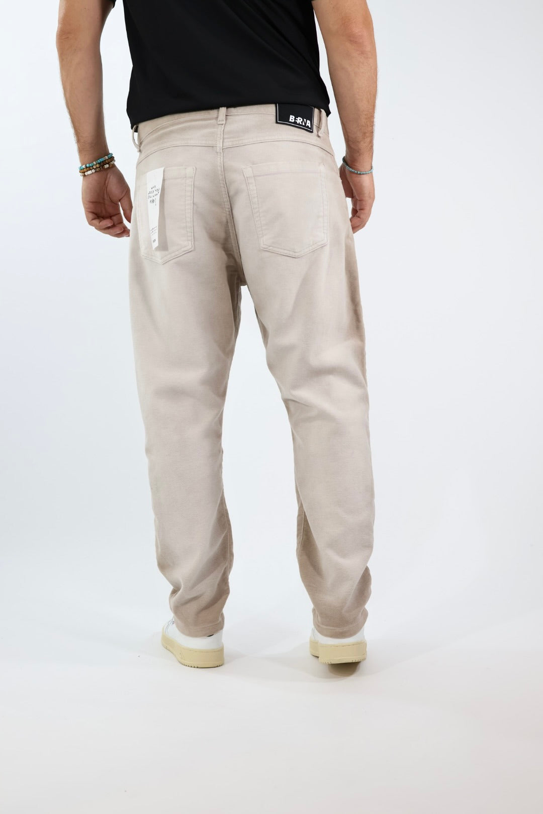 Pantalone cropped maracana velluto sfumato 291 BERNA