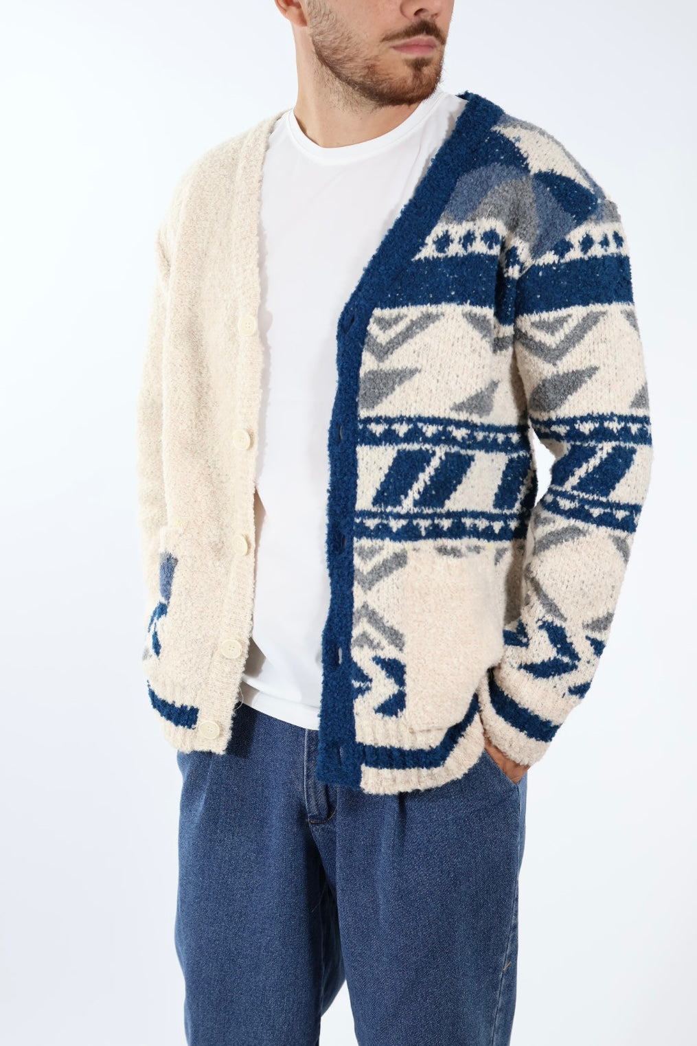 Cardigan bouclé Sestu81 BL11