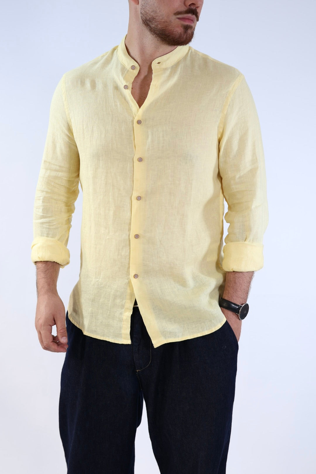 Camicia koren puro lino linen WHY NOT BRAND