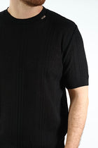 T shirt maglia lavorata  001 BL11