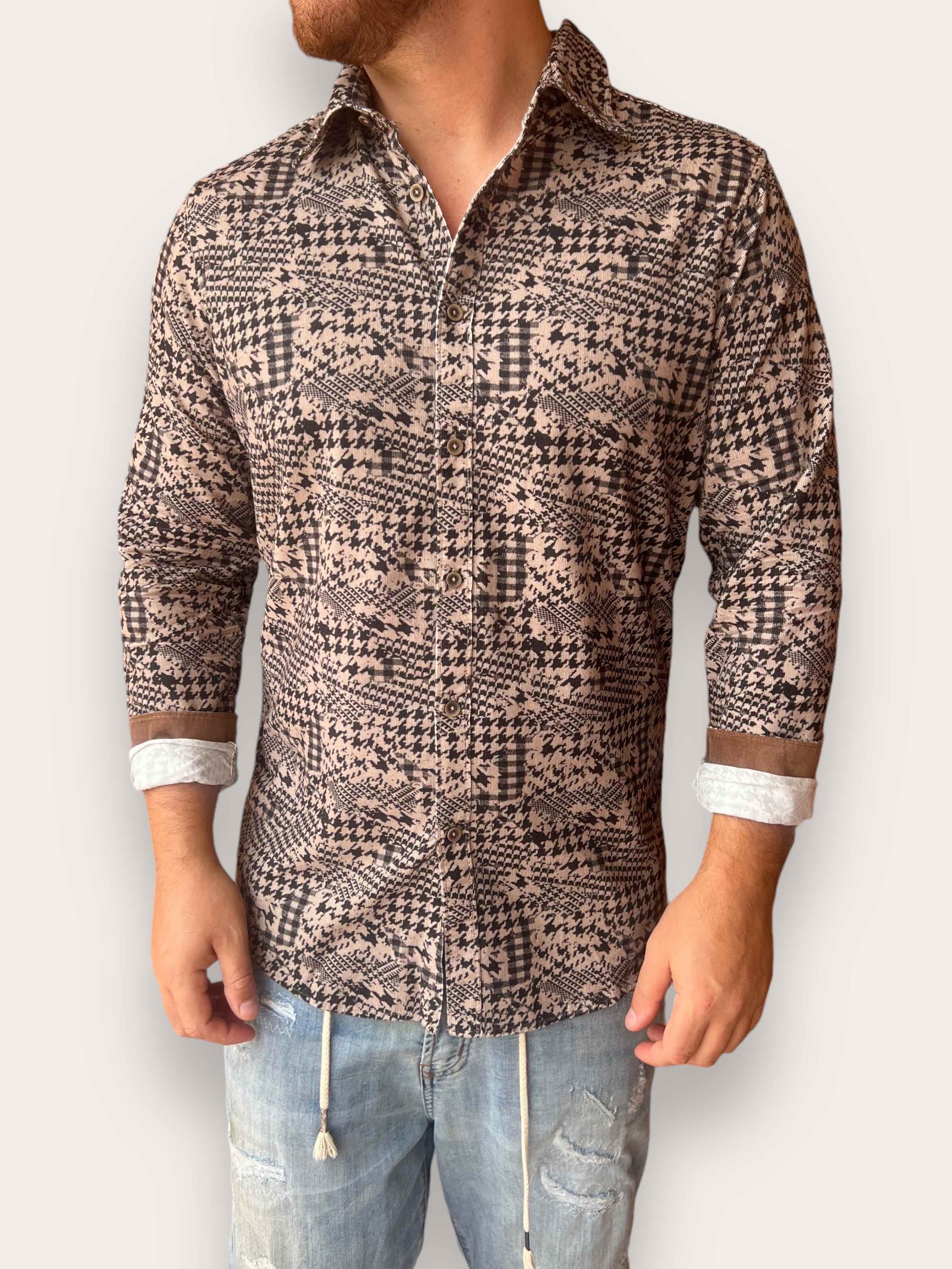 Camicia velluto GIANNI LUPO