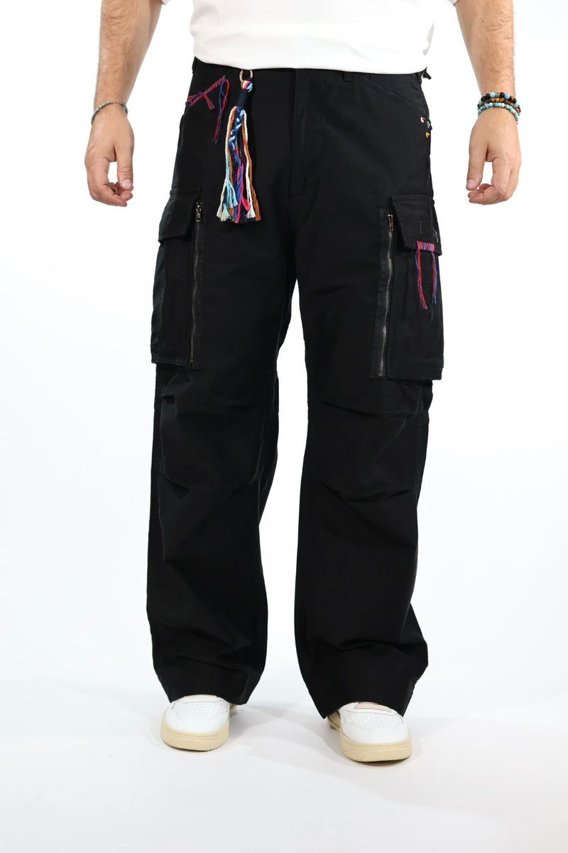 Pantalone 396 cargo rotture BERNA
