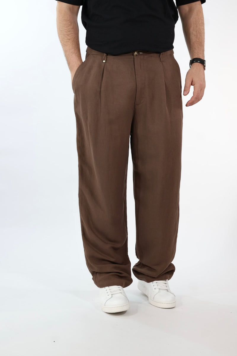 Pantalone japan misto lino 156 BL11