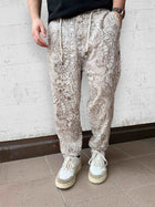 Pantalone Lino/viscosa fantasia  BL11