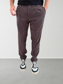 Pantalone tapered fit velluto P31 OVERD