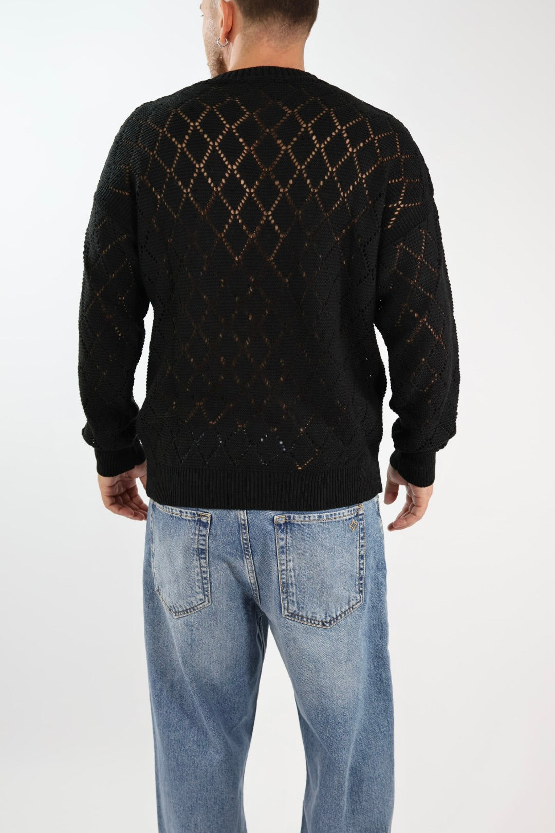 Maglione paricollo relaxed M51 OVERD