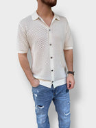 Polo in maglia traforata GIANNI LUPO