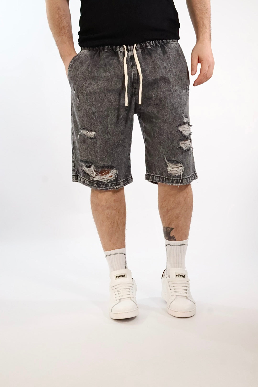 Bermuda denim coulisse  412 BL11