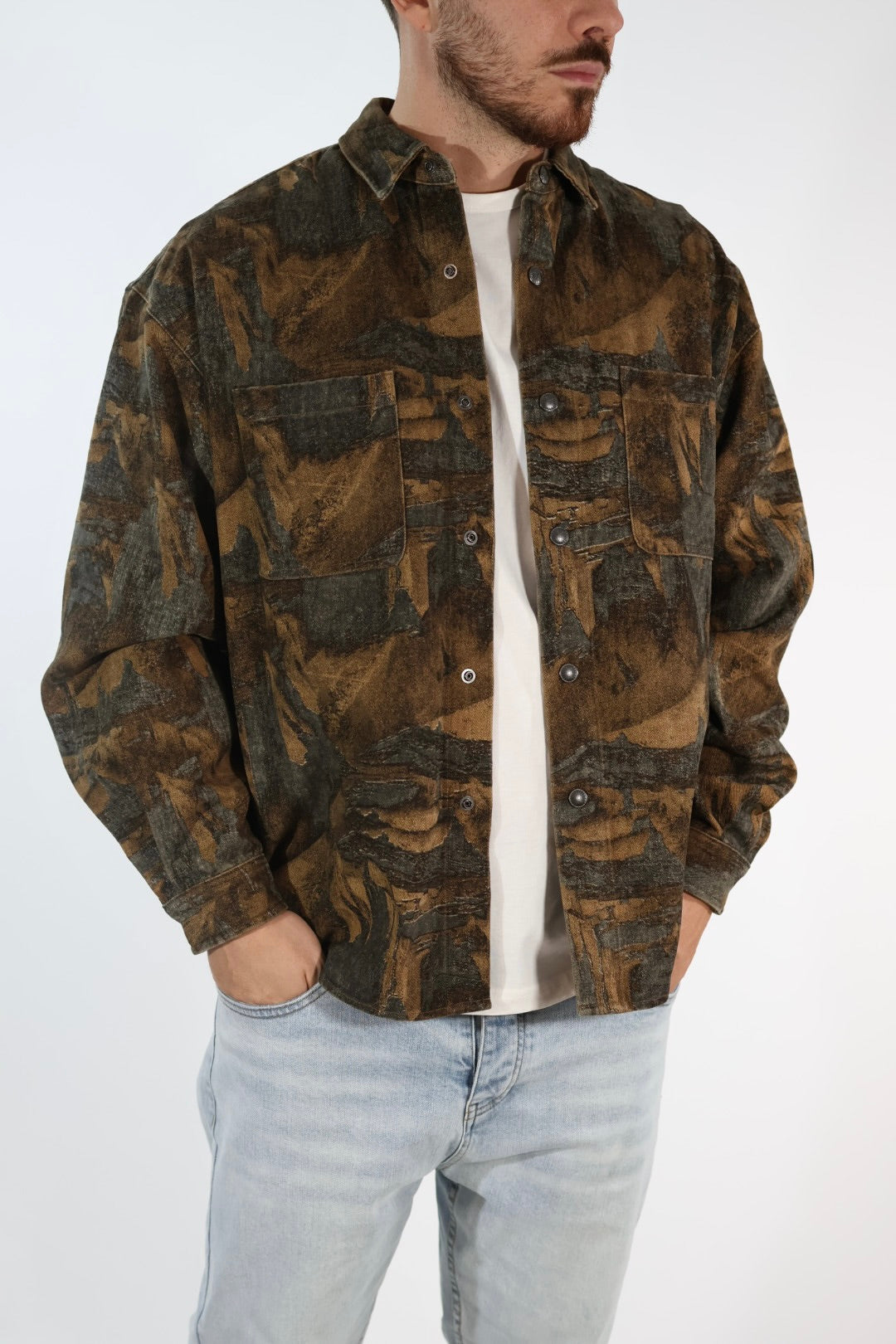 Overshirt 118G double label GIANNI LUPO