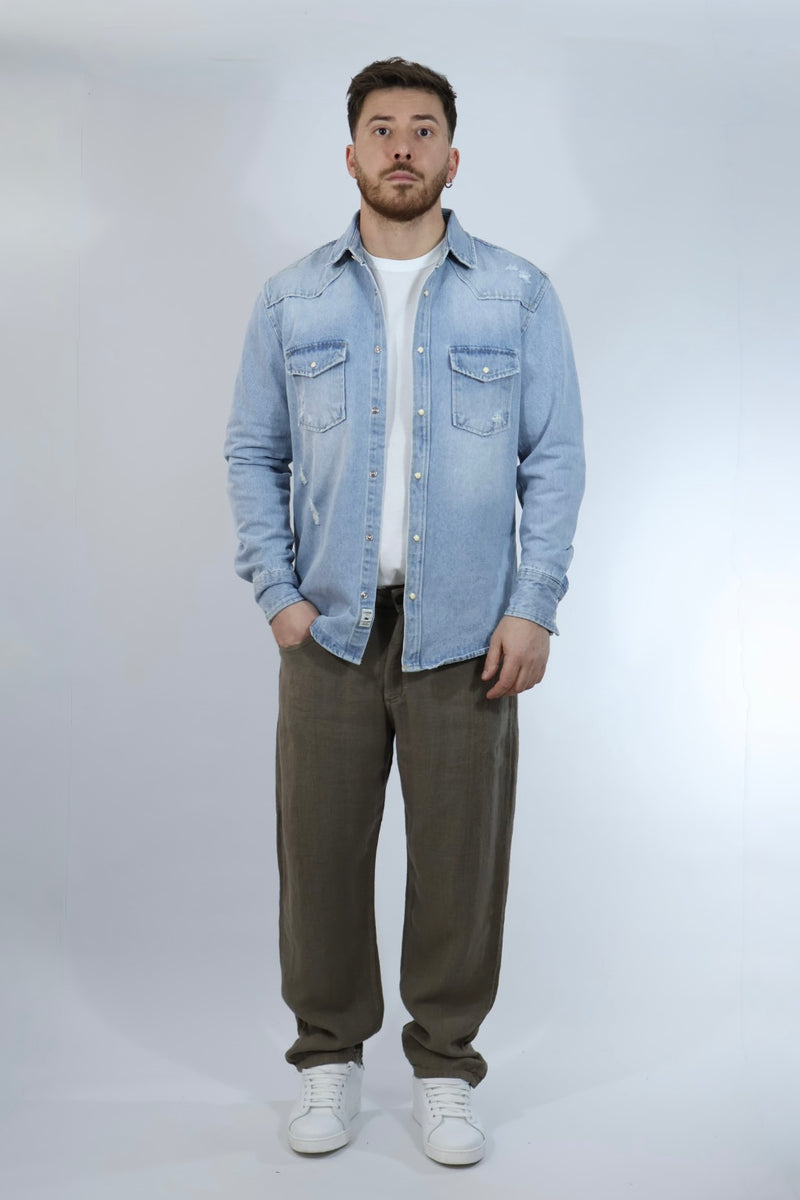 Camicia denim 097 LANDEK