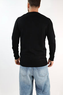 Maglioncino M01 nero paricollo nero OVERD