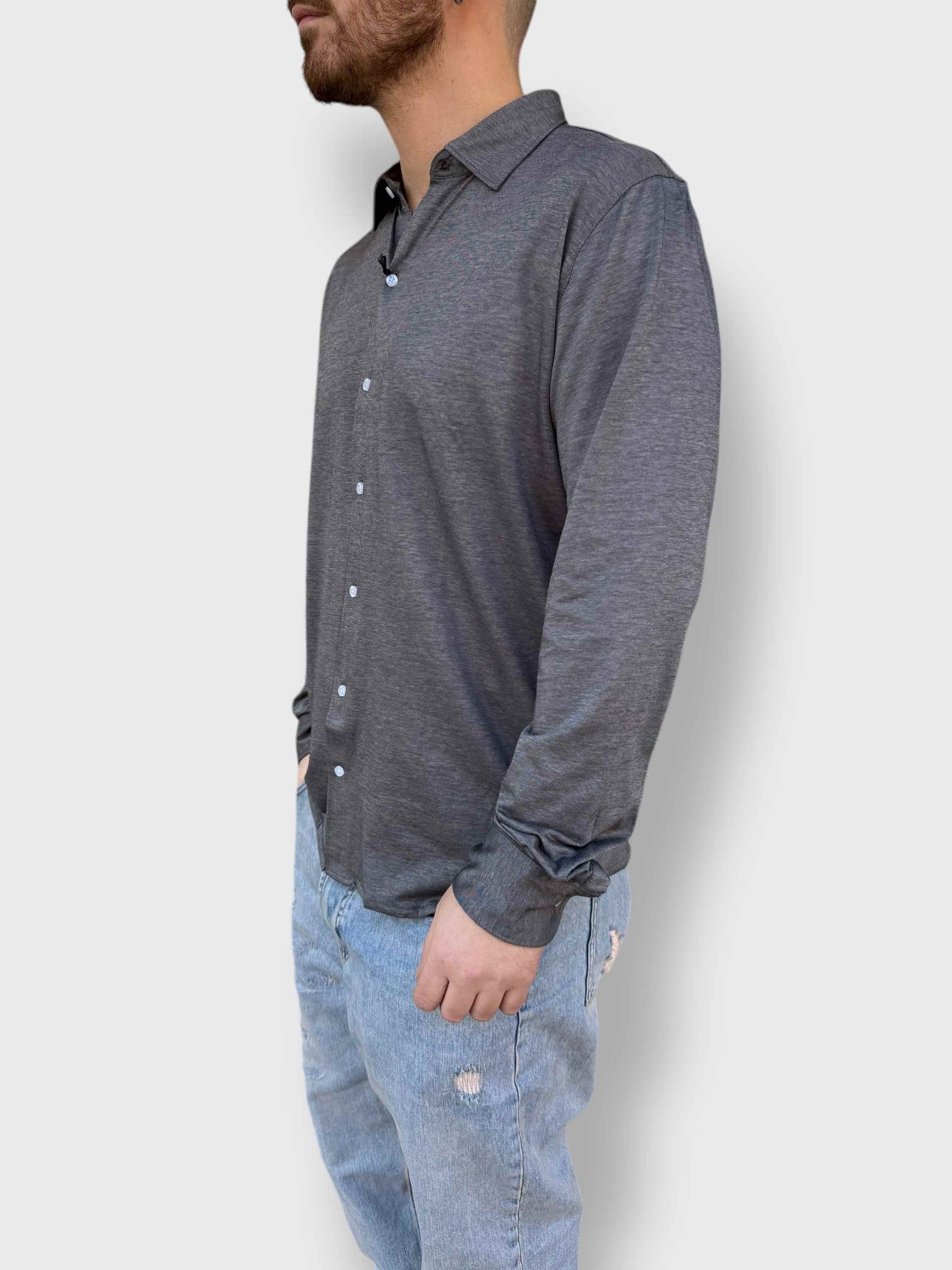 Camicia micro piquet OVERD