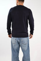 Maglioncino girocollo viscosa navy 040 BERNA