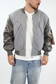 Giacca 360 bomber panno/nylon   BERNA