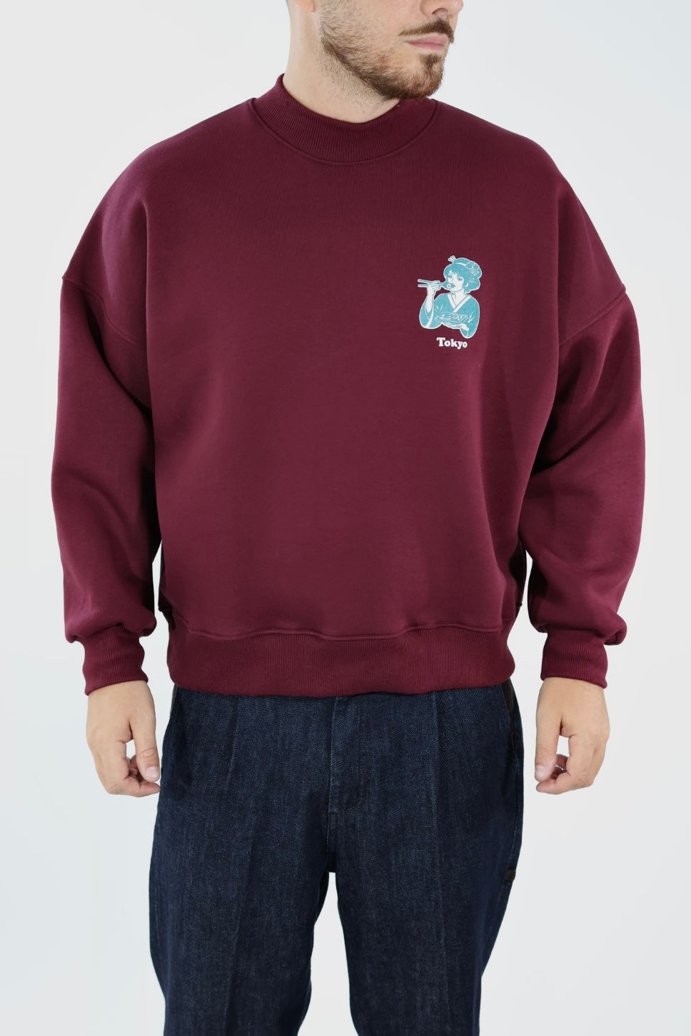Felpa cropped people 149 BERNA