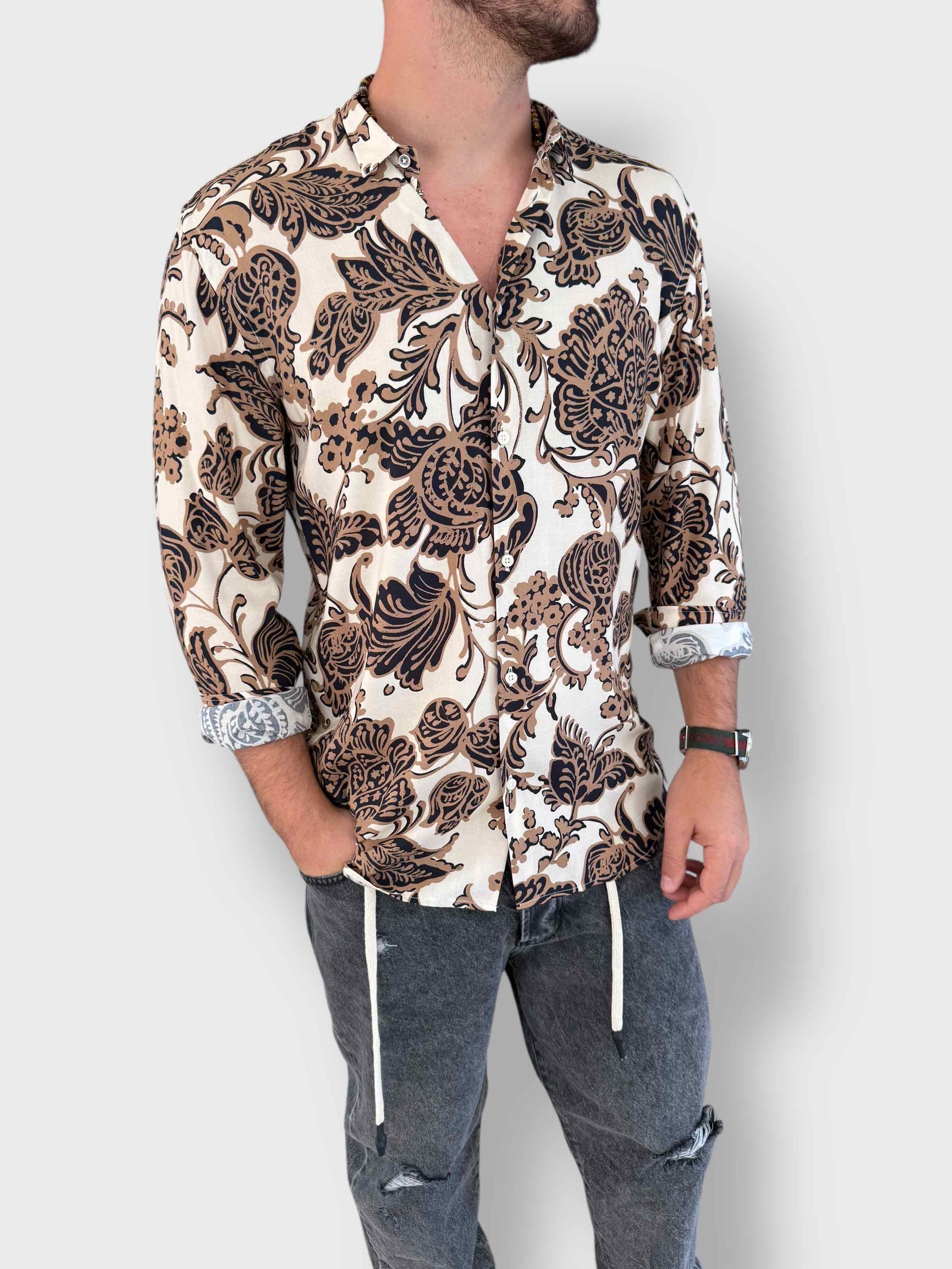 Camicia viscosa BL11