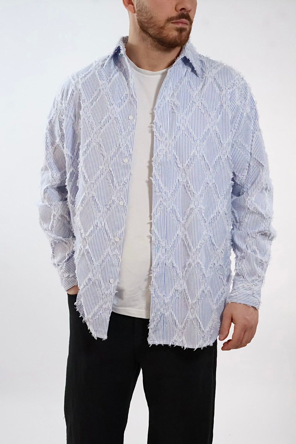 Camicia righe fili 234 BERNA