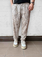 Pantalone Lino/viscosa fantasia  BL11