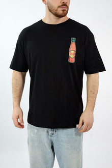 T-shirt stampa bitter  001  BL11