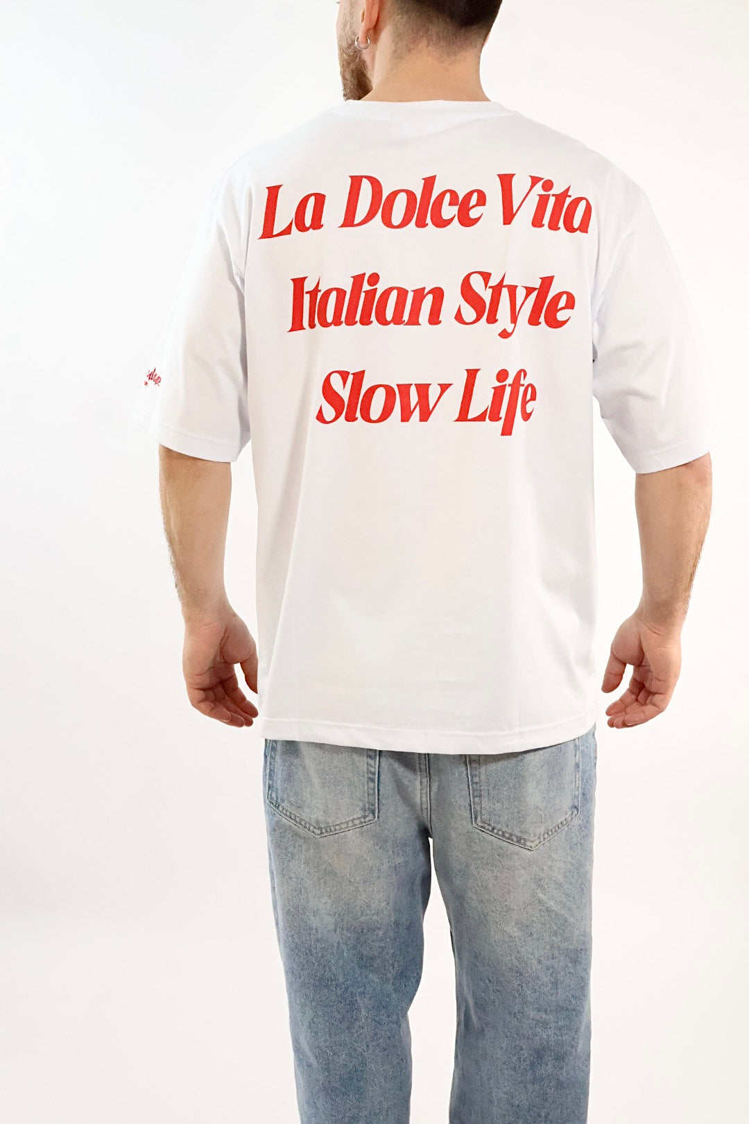 T-shirt ricamo la dolce vita 1967 SUPERCULTURE