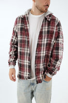 Camicia check flanella cappuccio 790 DISCLAIMER