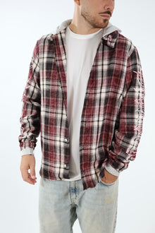 Camicia check flanella cappuccio 790 DISCLAIMER