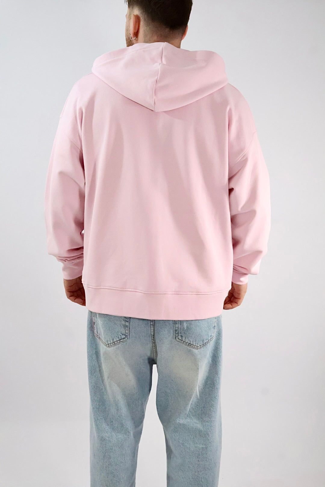 Felpa zip logo 476 DISCLAIMER