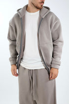 Felpa FL30 zip cappuccio conceptual WHY NOT BRAND