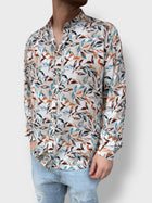 Camicia viscosa floreale OVERD