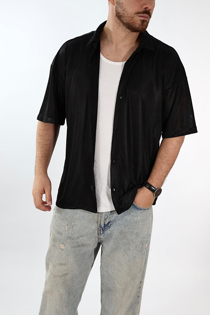 Camicia m/m zane effetto lucido  J.W