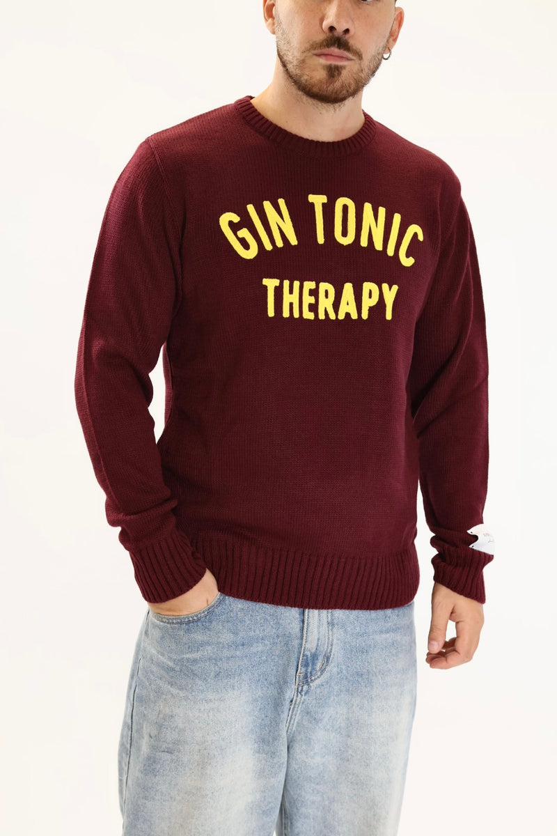 Maglione 7015 Gin tonic therapy  SUPERCULTURE