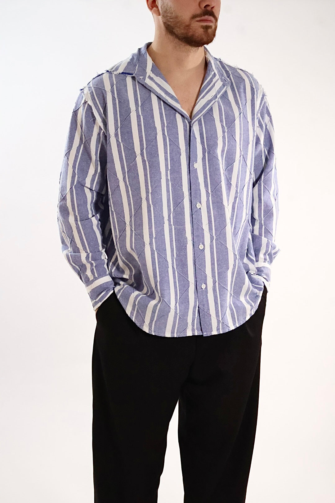 Camicia taglio vivo boxy 233 BERNA