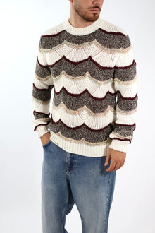 Maglione lanajacquard onde 267 BERNA