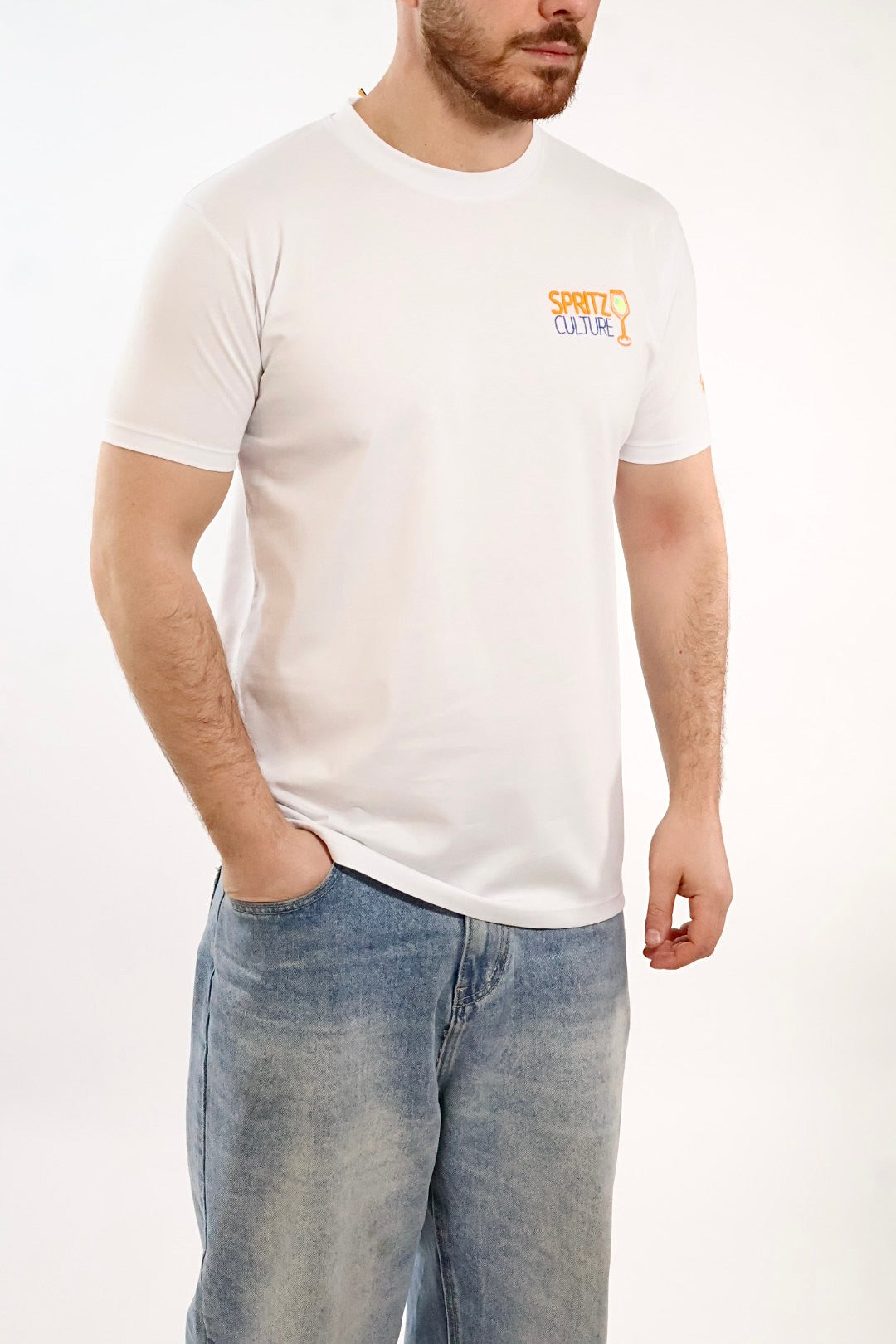 T-shirt ricamo spritz culture 1847 SUPERCULTURE