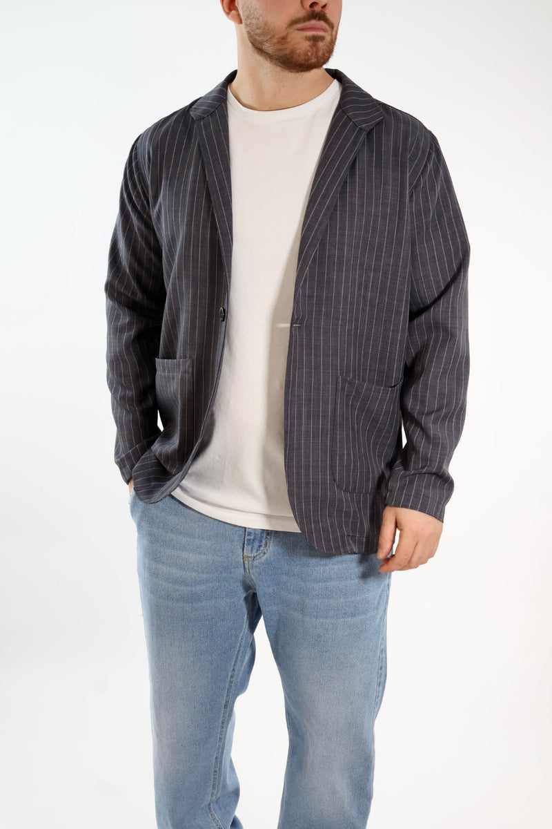 Giacca 1 bottone tasca toppa G57 OVER-D