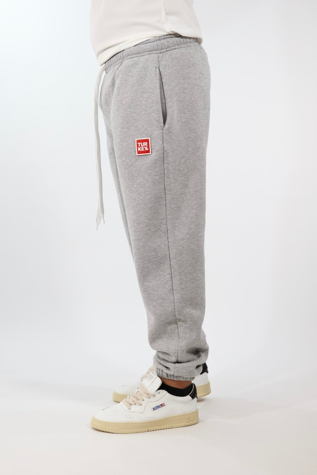 Pantalone tuta bill basic grey  TURKEY