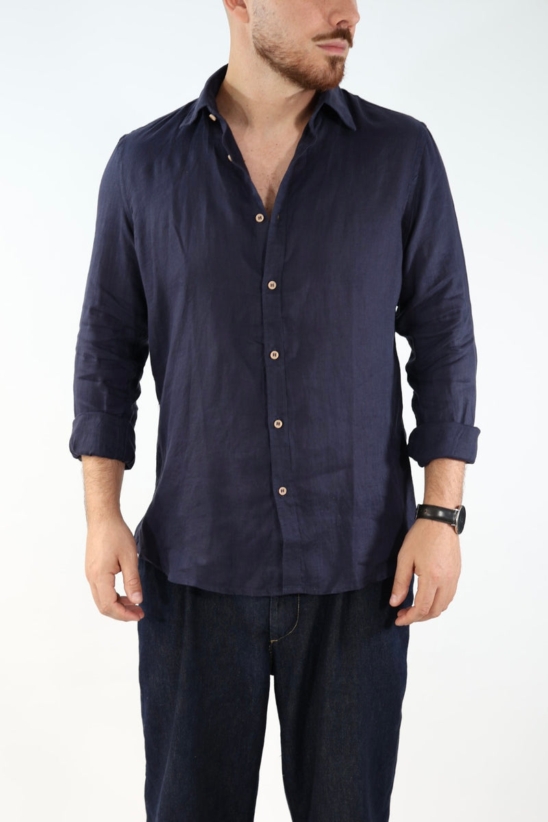 Camicia french puro lino lin22 WHY NOT BRAND