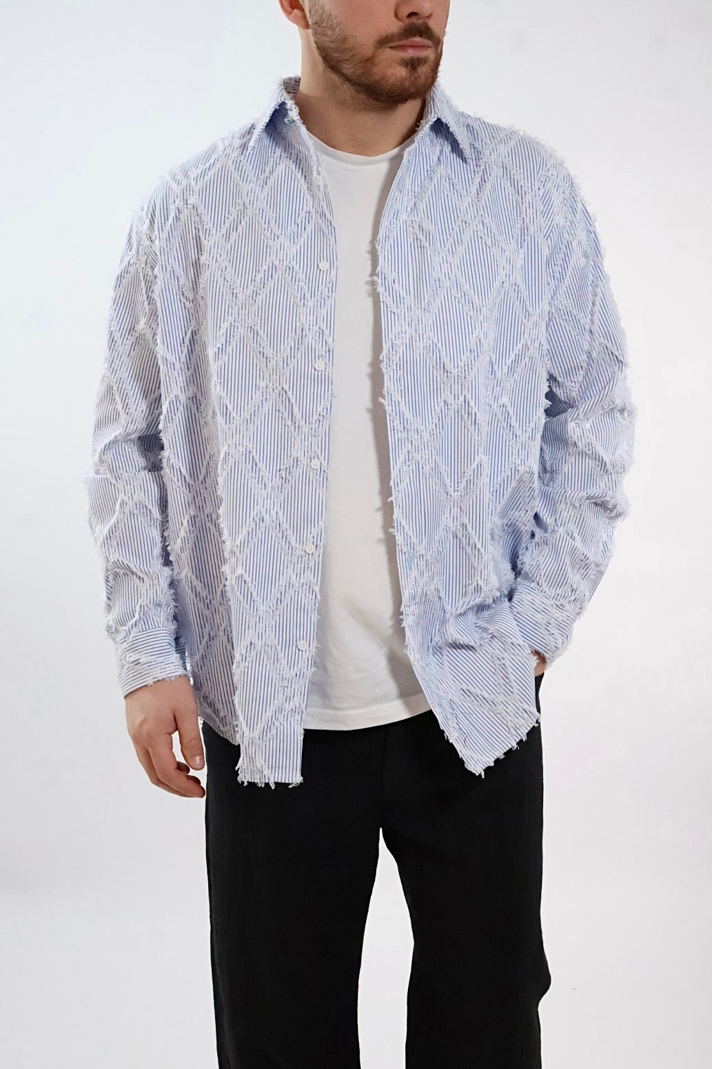 Camicia righe fili 234 BERNA