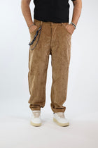 Pantalone velluto tapered fit P83 OVERD