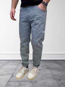 Pantalone Yellowstone cropped righe PONT