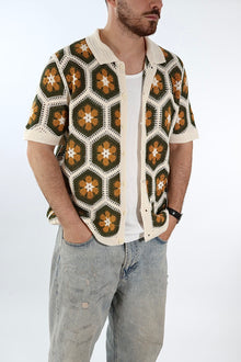 Polo in maglia crochet 030 J.W