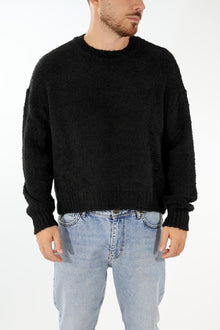 Maglione boucle cropped fit  M65 OVERD