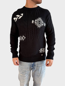 Maglione intarsio 0001 BL11