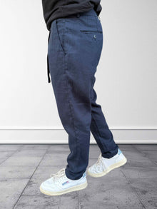 Pantalone coulisse lino GIANNI LUPO