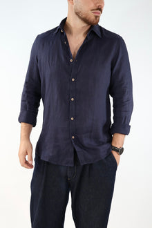 Camicia french puro lino lin22 WHY NOT BRAND