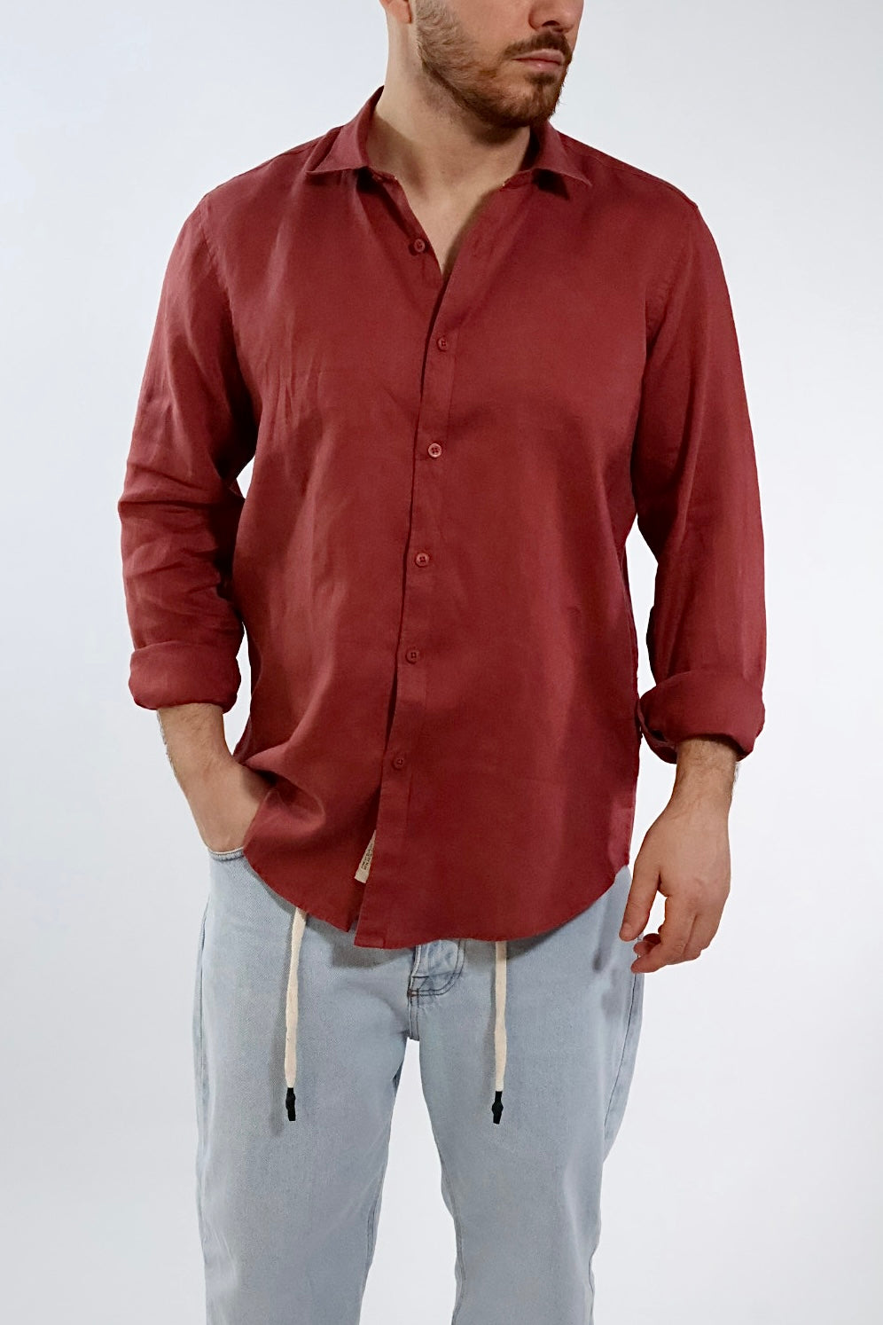 Camicia Lino 619S GIANNI LUPO