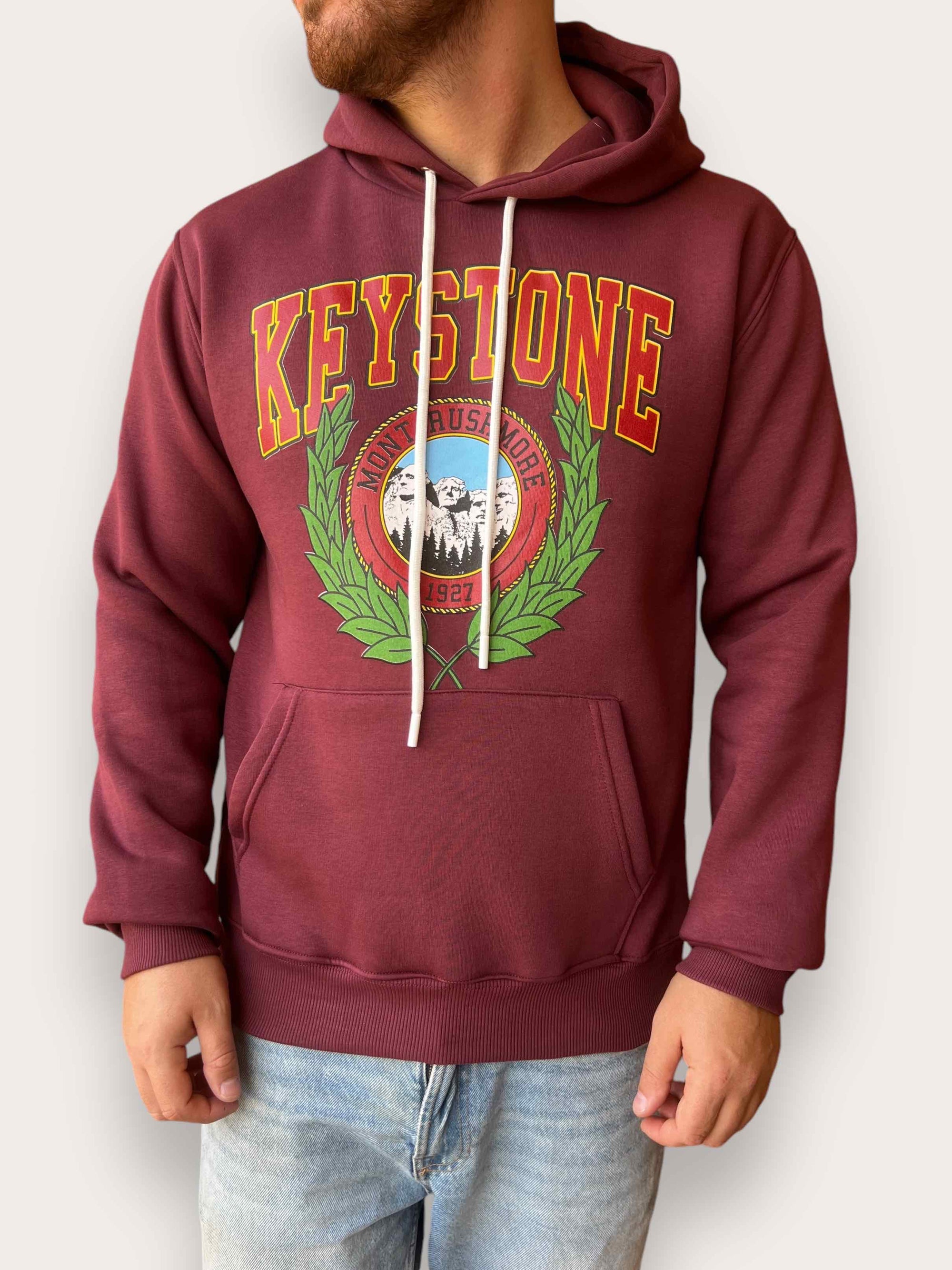 Felpa cappuccio keystone BERNA
