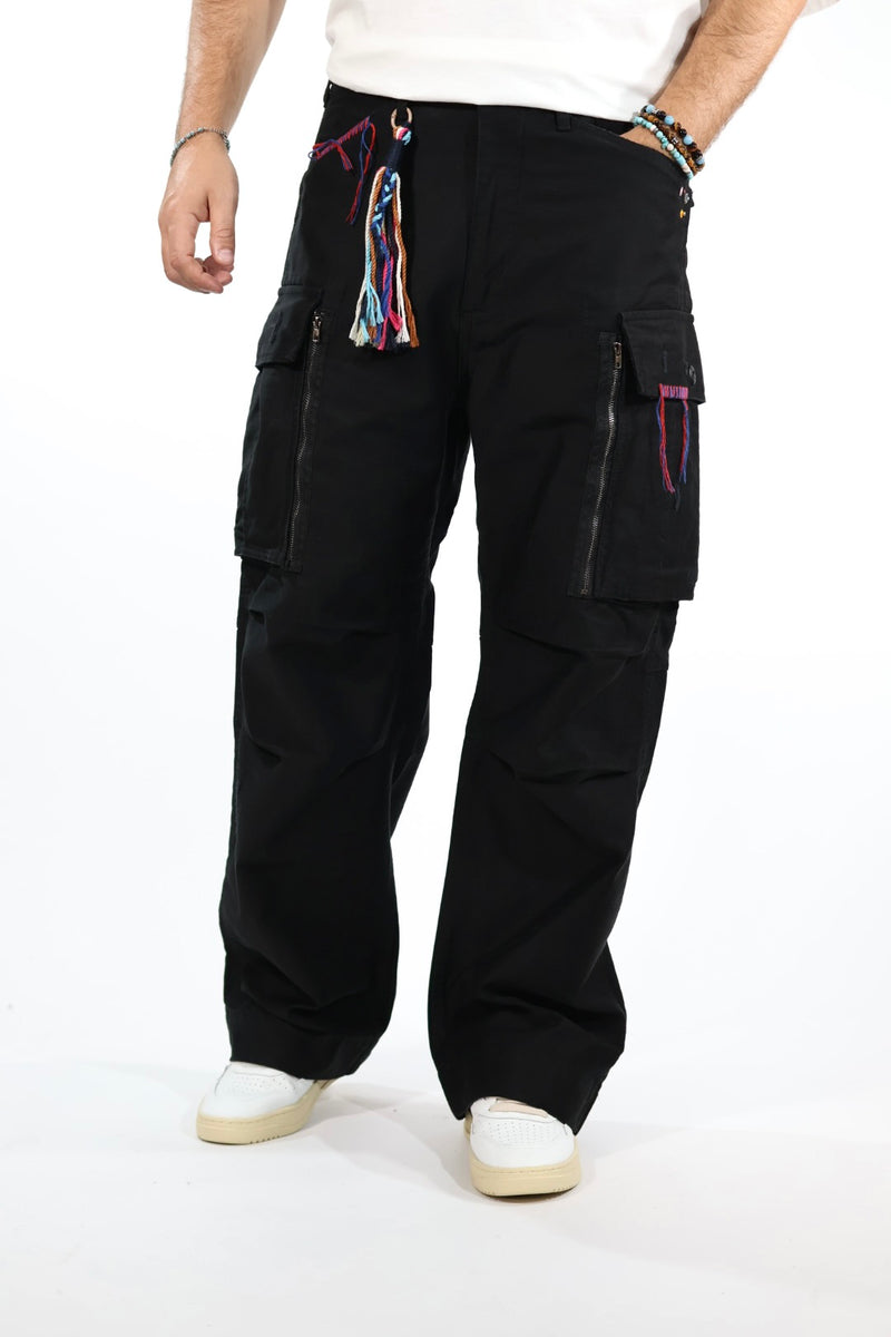 Pantalone 396 cargo rotture BERNA